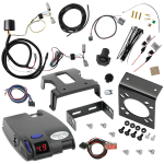 For 2021-2024 Ford Bronco 7-Way RV Wiring + Tekonsha Primus IQ Brake Control + Plug & Play BC Adapter (For w/LED Taillights Models) By Tekonsha