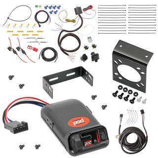 For 2019-2024 BMW X5 7-Way RV Wiring kit by: Tekonsha For 2019-2024 BMW X5 7-Way RV Wiring + Pro Series POD Brake Control + Plug & Play BC Adapter By Tekonsha