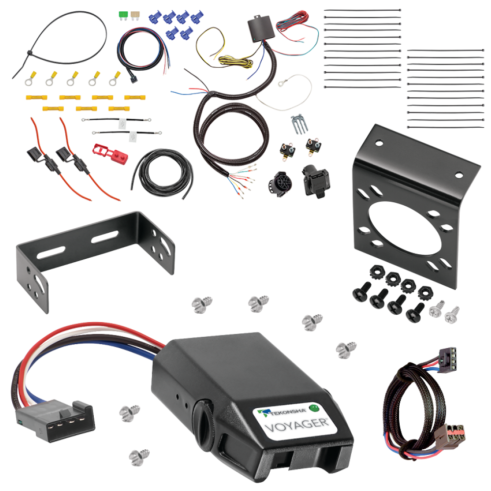 For 1995-2001 Ford Explorer 7-Way RV Wiring kit by: Tekonsha For 1995-2001 Ford Explorer 7-Way RV Wiring + Tekonsha Voyager Brake Control + Plug & Play BC Adapter By Tekonsha