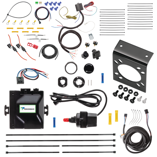For 2019-2024 BMW X5 Tekonsha Prodigy iD Bluetooth Wireless Brake Control + Plug & Play BC Adapter + 7-Way RV Wiring By Tekonsha