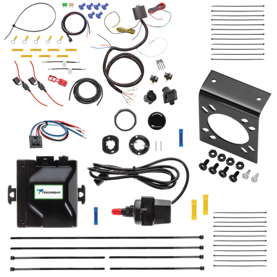 For 2004-2004 Ford Escape Prodigy iD Bluetooth Brake Control kit by: Tekonsha For 2004-2004 Ford Escape Tekonsha Prodigy iD Bluetooth Wireless Brake Control + 7-Way RV Wiring By Tekonsha