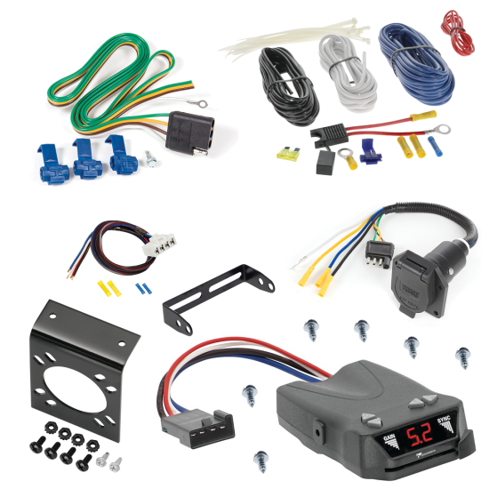 For 2003-2009 Dodge Ram 2500 7-Way RV Wiring kit by: Reese For 2003-2009 Dodge Ram 2500 7-Way RV Wiring + Tekonsha Brakeman IV Brake Control + Plug & Play BC Adapter By Reese Towpower