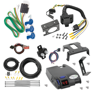 For 2022-2024 Ford F-150 7-Way RV Wiring kit by: Reese For 2022-2024 Ford F-150 7-Way RV Wiring + Tekonsha Primus IQ Brake Control + Plug & Play BC Adapter By Reese Towpower