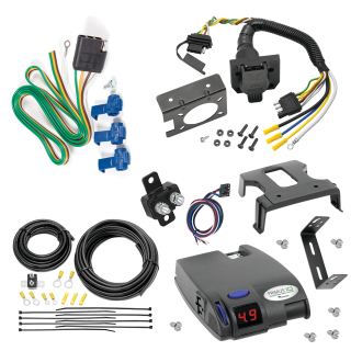 For 2022-2024 Ford F-150 7-Way RV Wiring + Tekonsha Primus IQ Brake Control By Reese Towpower