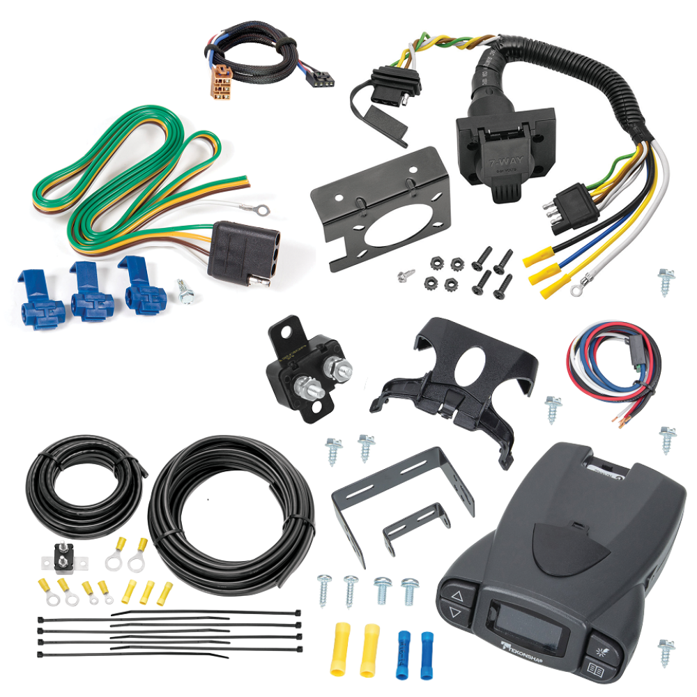 For 1995-1999 Chevy Tahoe 7-Way RV Wiring kit by: Reese For 1995-1999 Chevrolet Tahoe 7-Way RV Wiring + Tekonsha Prodigy P3 Brake Control + Plug & Play BC Adapter By Reese Towpower