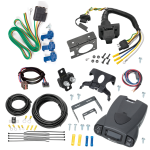 For 2001-2005 Ford Explorer Sport Trac 7-Way RV Wiring + Tekonsha Prodigy P3 Brake Control + Plug & Play BC Adapter By Reese Towpower