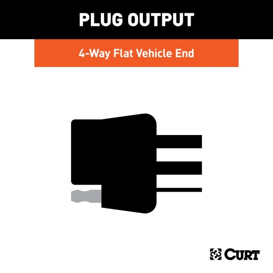 For 2006-2012 Toyota RAV4 Trailer Wiring 4 Way Fits All Models Curt 56165 For 2006-2012 Toyota RAV4 Trailer Wiring 4 Way Fits All Models Curt 56165