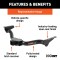 For 2000-2004 Jeep Grand Cherokee Trailer Hitch Fits Including Laredo & w/ Skid Shield w/ Tow Prep Package Curt 13051 2 inch Tow Receiver For 2000-2004 Jeep Grand Cherokee Trailer Hitch Fits Including Laredo & w/ Skid Shield w/ Tow Prep Package Curt 13051 2 inch Tow Receiver
