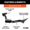 For 2017-2020 Chrysler Pacifica Trailer Hitch Fits Touring Hybrid Curt 13466 2 inch Tow Receiver For 2017-2020 Chrysler Pacifica Trailer Hitch Fits Touring Hybrid Curt 13466 2 inch Tow Receiver