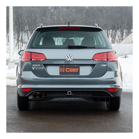 For 2016-2019 VW Golf SportWagen Trailer Hitch Fits All Models Curt 11422 1-1/4 Tow Receiver For 2016-2019 VW Golf SportWagen Trailer Hitch Fits All Models Curt 11422 1-1/4 Tow Receiver