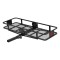  CURT 60x20 Folding Hitch Basket Cargo Carrier with Net and Lock for 2" Receiver