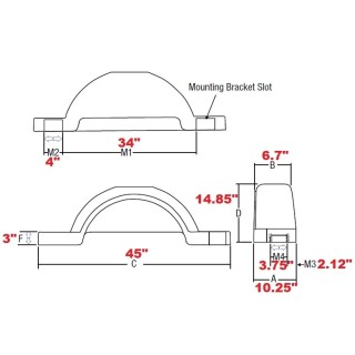 008595 008595 Fulton Set of 2 Silver Fulton Single Axle Trailer Fenders 15" Wheels Triple Step 45" Long Boat Utility Sale Replacement Set of 2 Silver Fulton Single Axle Trailer Fenders 15" Wheels Triple Step 45" Long Boat Utility Sale Replacement