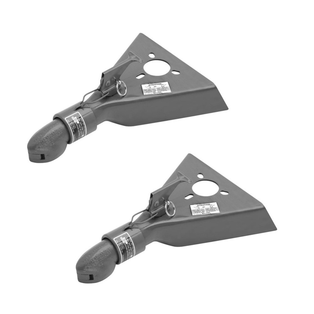 Bulldog 2-Pack 5K A-Frame Collar-Lok Trailer Couplers – 5,000 lbs Capacity Bulldog 2-Pack 5K Collar-Lok A-Frame Trailer Couplers for 2" Ball