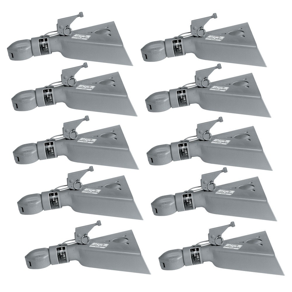 Bulldog 10-Pack 12.5K Collar-Lok A-Frame Trailer Couplers for 2-5/16" Ball