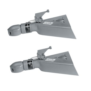 Bulldog 12.5K Collar-Lok A-Frame Trailer Coupler 2-5/16 Inch Ball Heavy Duty