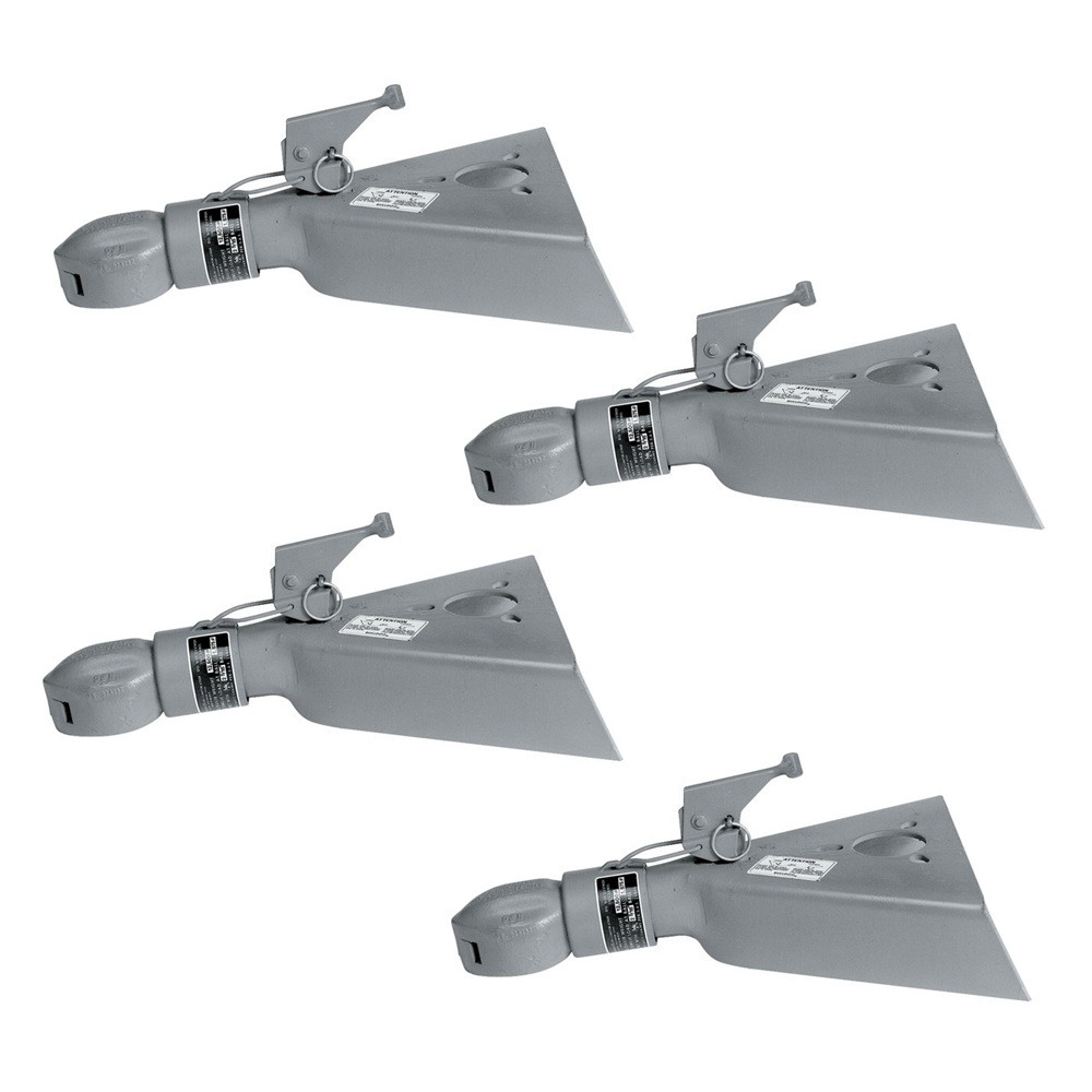 Bulldog 12.5K Collar-Lok A-Frame Trailer Coupler Bundle for 2-5/16" Ball