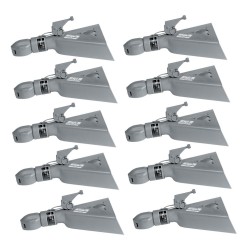 Bulldog 8x 12.5K Collar-Lok A-Frame Trailer Coupler for 2-5/16" Ball