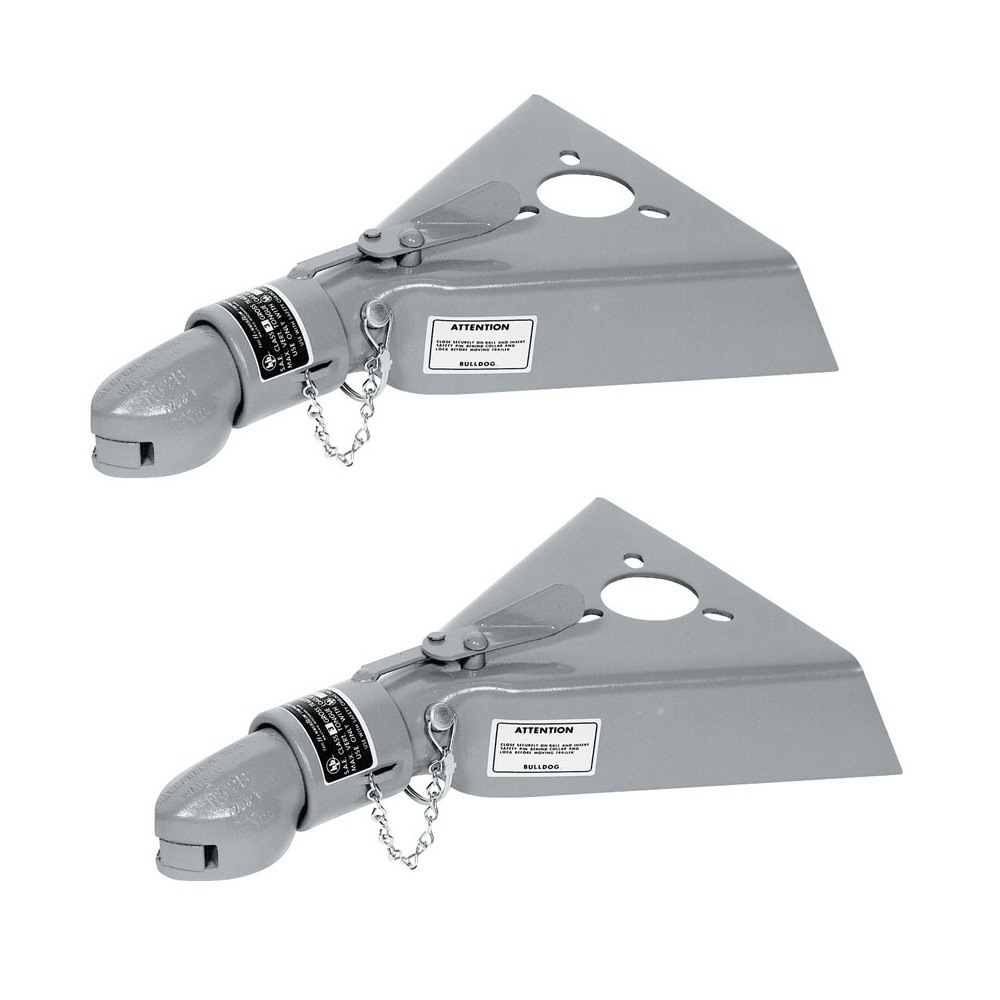 Bulldog 12.5K A-Frame Trailer Coupler 2-5/16" Ball Collar-Lok Bolt-On Heavy Duty