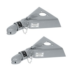 Bulldog 2x 12.5K Collar-Lok A-Frame Trailer Coupler for 2-5/16" Ball