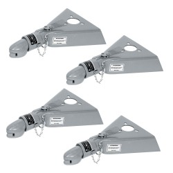 Bulldog 4x 12.5K Collar-Lok A-Frame Trailer Coupler for 2-5/16" Ball