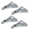 Bulldog 4-Pack 12.5K Collar-Lok A-Frame Trailer Couplers for 2-5/16" Ball Bolt-On