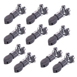Bulldog 10x 12.5K Collar-Lok Trailer Coupler for 2-5/16" Ball Adjustable Channel w/ Pin
