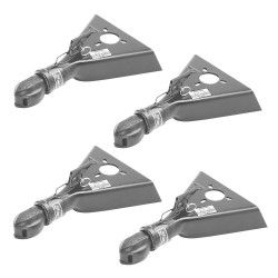 Bulldog 4x 15K Collar-Lok A-Frame Trailer Coupler for 2-5/16" Ball