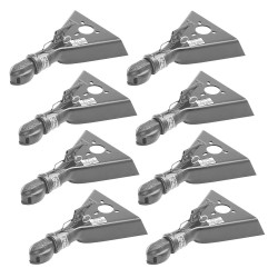 Bulldog 8x 15K Collar-Lok A-Frame Trailer Coupler for 2-5/16" Ball