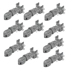 Bulldog 10x 15K Collar-Lok Trailer Coupler for 2-5/16" Ball Adjustable Channel w/ Pin