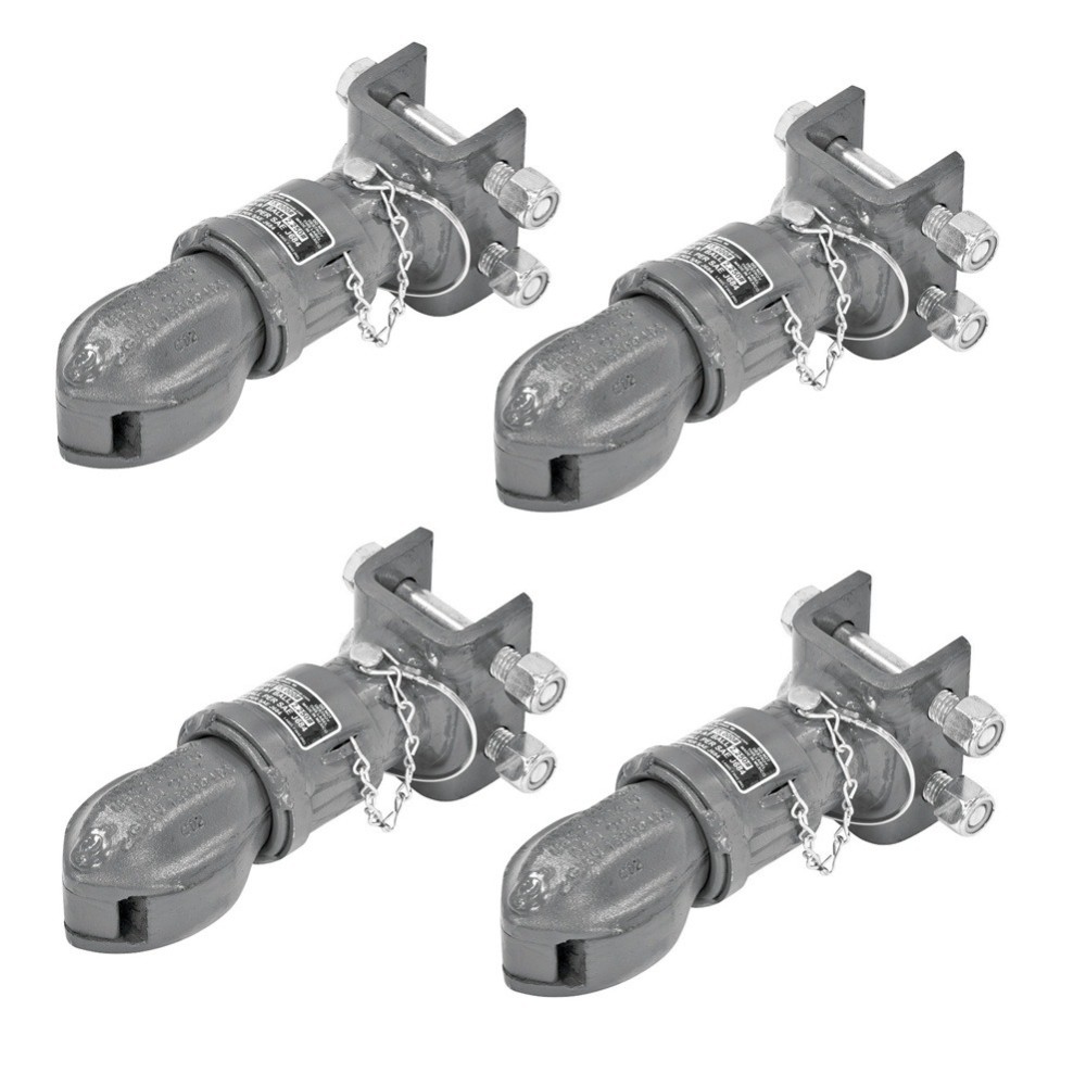 Bulldog 15K Adjustable Channel Trailer Coupler 2-5/16" Ball Collar-Lok with Pin