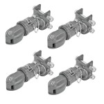 Bulldog 15K Adjustable Channel Trailer Coupler 2-5/16" Ball Collar-Lok with Pin