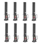 Bulldog 25K Round Gooseneck Coupler – Outer Sleeve, 2-5/16" Ball (8 Pack) Bulldog 25K round gooseneck trailer coupler outer sleeve 2-5/16" ball, 8" adjust (8-pack)