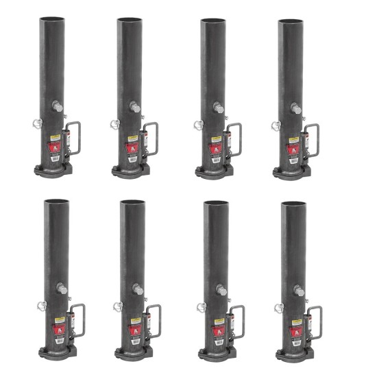 Bulldog 25K Round Gooseneck Coupler – Outer Sleeve, 2-5/16" Ball (8 Pack) Bulldog 25K round gooseneck trailer coupler outer sleeve 2-5/16" ball, 8" adjust (8-pack)