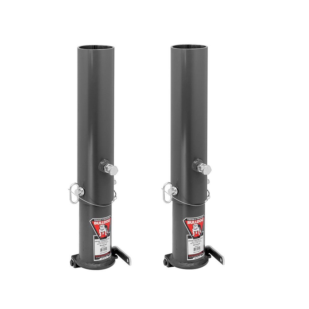 Bulldog 25K GN24 Round Gooseneck Couplers (QTY 2) – 2-5/16" Cable Release Bulldog 25K GN24 round gooseneck trailer couplers pair, 2-5/16" ball, cable release