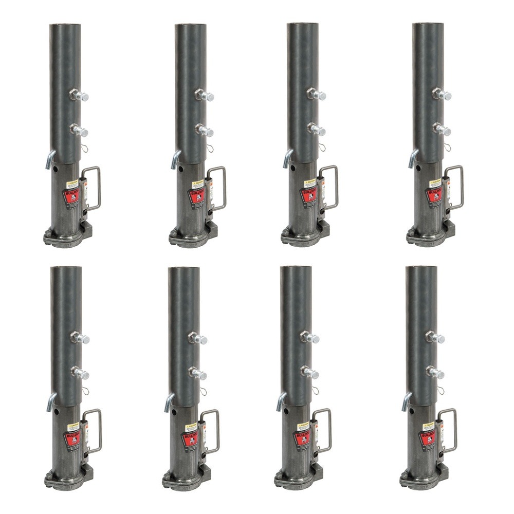 Bulldog 30K Round Gooseneck Couplers – 8x Outer Sleeve 2-5/16" Hitch Ball Bulldog 30K Round Gooseneck Trailer Couplers with Outer Sleeve 2-5/16" Ball – 8 Pack