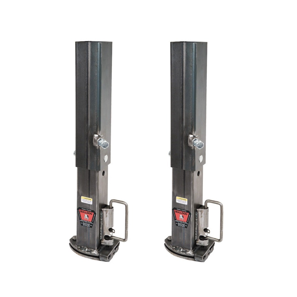 Bulldog 25K Square Gooseneck Coupler – 2-5/16" Hitch Ball, Heavy Duty Outer Sleeve (2 Pack) Bulldog 25K Square Gooseneck Trailer Coupler Bundle with Outer Sleeve 2-5/16"