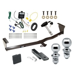 Reese Trailer Tow Hitch For 11-13 KIA Sorento All Styles Deluxe Package Wiring 2" and 1-7/8" Ball and Lock