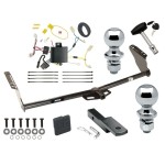 Custom Fit Trailer Hitch Draw-Bar w/ Pin/Clip Wiring Harness (Plug & Play)1-7/8" and 2" Chrome Ball Security Lock Pin Rubber Hitch Plug Cover Installation Hardware Installation Instructions 06137 36051 118498 63820 63810 580407 2211 Reese T Reese Trailer Tow Hitch For 11-20 Toyota Sienna Deluxe Package Wiring 2" and 1-7/8" Ball and Lock