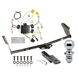 Custom Fit Trailer Hitch Draw-Bar w/ Pin/Clip Wiring Harness (Plug & Play) 1-7/8" Chrome Ball Installation Hardware Installation Instructions 06137 36051 118648 63810 Reese Trailer Tow Hitch 15-20 Toyota Sienna Except SE Complete Package Wiring Reese Trailer Tow Hitch For 15-20 Toyota Sienna Except SE Complete Package w/ Wiring Draw Bar and 1-7/8" Ball