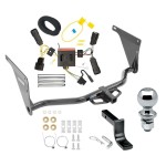Reese Trailer Tow Hitch For 13-16 Ford Escape Class 2 Complete Package w/ Wiring Draw Bar Kit and 2" Ball Reese Trailer Tow Hitch For 13-16 Ford Escape Class 2 Complete Package w/ Wiring Draw Bar Kit and 2" Ball