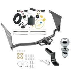 Reese Trailer Tow Hitch For 17-18 Ford Escape All Styles Class 2 Complete Package w/ Wiring Draw Bar Kit and 2" Ball