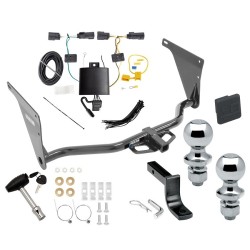 Reese Trailer Tow Hitch For 2019 Ford Escape Deluxe Package Wiring 2" and 1-7/8" Ball and Lock