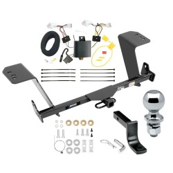 Reese Trailer Tow Hitch For 13-18 Lexus ES350 Except Hybrid Complete Package w/ Wiring Draw Bar Kit and 2" Ball Reese Trailer Tow Hitch For 13-18 Lexus ES350 Except Hybrid Complete Package w/ Wiring Draw Bar Kit and 2" Ball