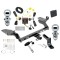 Custom Fit Trailer Hitch Draw-Bar w/ Pin/Clip Wiring Harness (Plug & Play) 1-7/8" and 2" Chrome Ball Security Lock Pin Rubber Hitch Plug Cover Installation Hardware Installation Instructions 06156 36071 118566 63820 63810 580407 2211 Reese T Reese Trailer Tow Hitch For 13-16 Ford Escape Deluxe Package Wiring 2" and 1-7/8" Ball and Lock