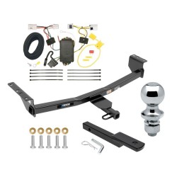 Reese Trailer Tow Hitch For 08-20 Nissan Rogue Class 2 Complete Package w/ Wiring Draw Bar and 1-7/8" Ball