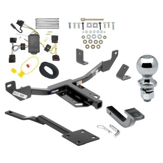 Custom Fit Trailer Hitch Draw-Bar w/ Pin/Clip Wiring Harness (Plug & Play) 2" Chrome Ball Installation Hardware Installation Instructions 06168 36061 118504 63820 Reese Trailer Tow Hitch 11-13 Buick Regal Class 2 Complete Package Wiring Draw Bar Reese Trailer Tow Hitch For 11-13 Buick Regal Class 2 Complete Package w/ Wiring Draw Bar Kit and 2" Ball