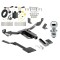 Reese Trailer Tow Hitch For 13-19 Chevy Malibu Except LTZ & Canada Models Complete Package w/ Wiring Draw Bar and 1-7/8" Ball