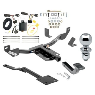 Custom Fit Trailer Hitch Draw-Bar w/ Pin/Clip Wiring Harness (Plug & Play) 2" Chrome Ball Installation Hardware Installation Instructions 06168 36061 118639 63820 Reese Trailer Tow Hitch 14-17 Buick Regal Class 2 Complete Package Wiring Draw Bar Reese Trailer Tow Hitch For 14-17 Buick Regal Class 2 Complete Package w/ Wiring Draw Bar Kit and 2" Ball