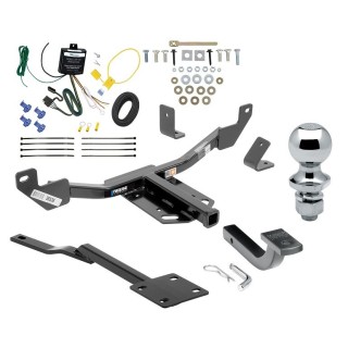 Reese Trailer Tow Hitch For 13-19 Cadillac XTS Class 2 Complete Package w/ Wiring Draw Bar and 1-7/8" Ball