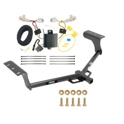 Reese Trailer Tow Hitch For 13-18 Toyota RAV4 All Styles Class 2 w/ Plug & Play Wiring Kit Reese Trailer Tow Hitch For 13-18 Toyota RAV4 All Styles Class 2 w/ Plug & Play Wiring Kit